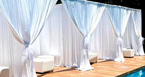 Pipe & Drapes, Truss, Cabanas, Huppah & Wedding Arch