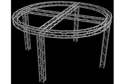 12 X 12 Circular Booth Rental