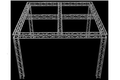 20 X 20 Truss Cross Booth Rental