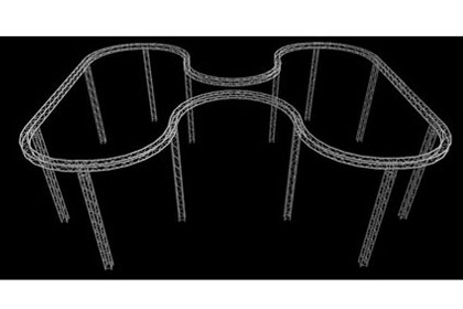 33 X 32 Circular Truss Rental