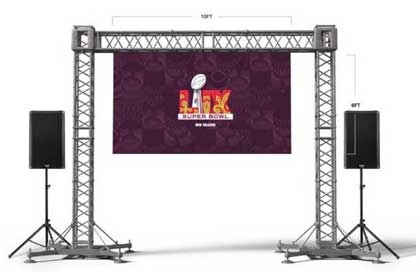 6 x 10 LED Video Wall Package – Game Day Special