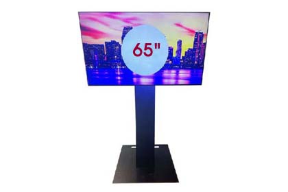 65" HD Smart TV Screen Truss Stand Rental