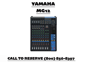 Yamaha MG12 Rental