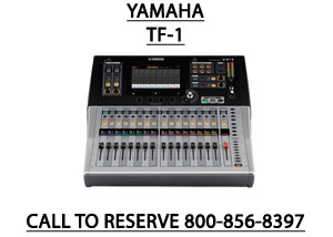 Yamaha TF1 Digital Mixing Console Rental