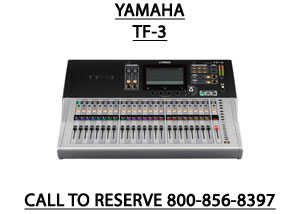 Yamaha TF3 24 Channel Digital Mixer Rental