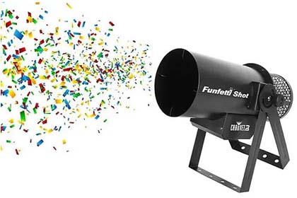 Continuous Flow Electric Confetti Cannon Rental