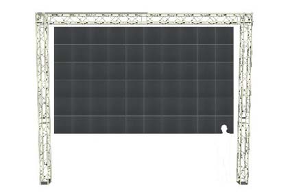 Medium Video Wall Bundle-High Resolution Rental