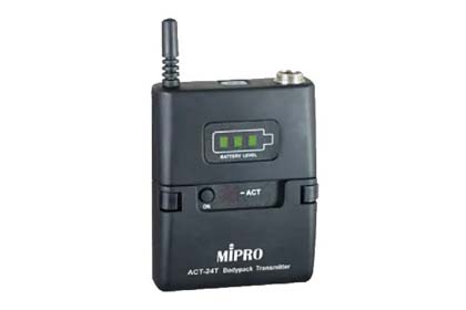 MiPro 24TC Bodypack+Lapel Rental