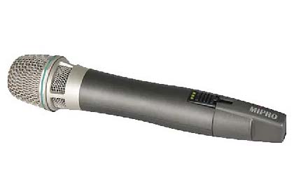 MiPro ACT-24H Handheld Wireless Microphone Rental