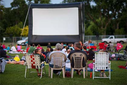 Movie in the park