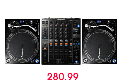 Pioneer DJ DJM-900NXS2 & PLX-1000 Rental