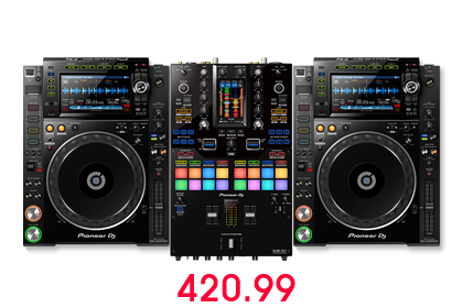 PIONEER DJ DJM-S11 & CDJ-2000NXS2 RENTAL