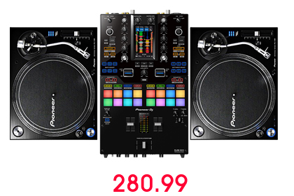 Pioneer DJ DJM-S11& PLX-1000 Rental