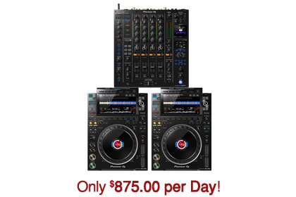 Pioneer DJM-A9 & CDJ-3000 Pair Rental