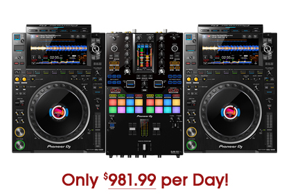 Pioneer DJM-S11 & CDJ-3000 Pair Rental