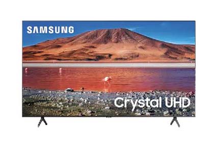 SAMSUNG 65inch Class 4K Crystal UHD (2160P) LED Smart TV Rental