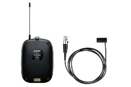 Shure SLXD1 Bodypack + WL185 Lapel Microphone H55 Rental
