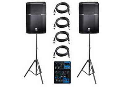 Small Premium Audio System Package Rental