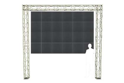 Small Video Wall Bundle-High Resolution Rental