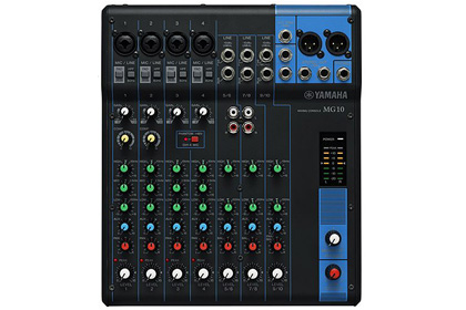 Yamaha MG10 10-Channel Mixer Rental